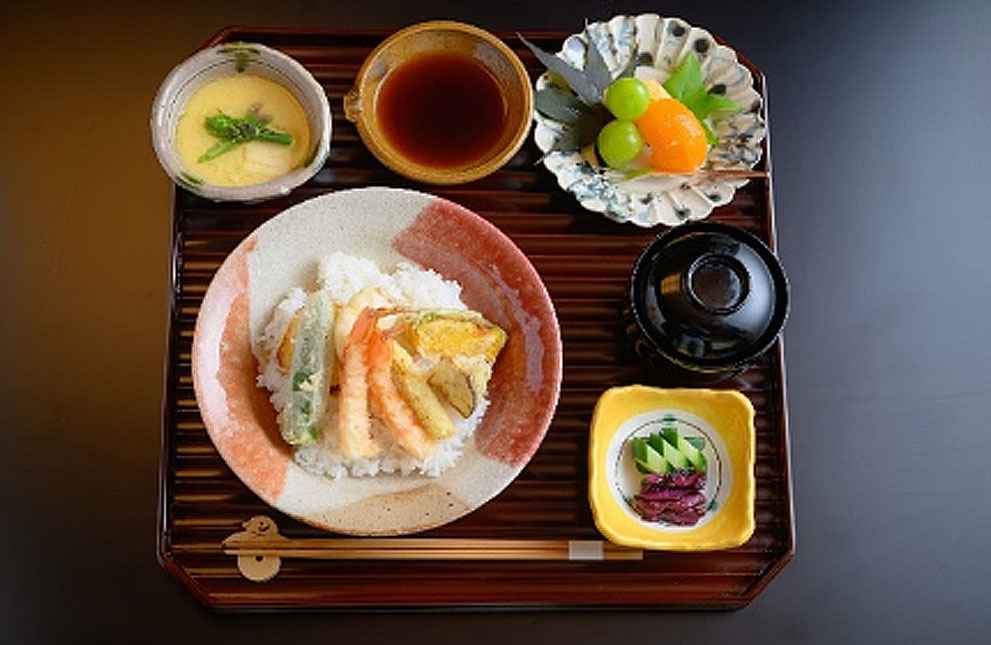 お子様セットB 天丼セット